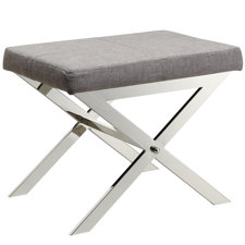 Modern Vanity Stools + Benches | AllModern Modern Vanity Stools + Benches | AllModern