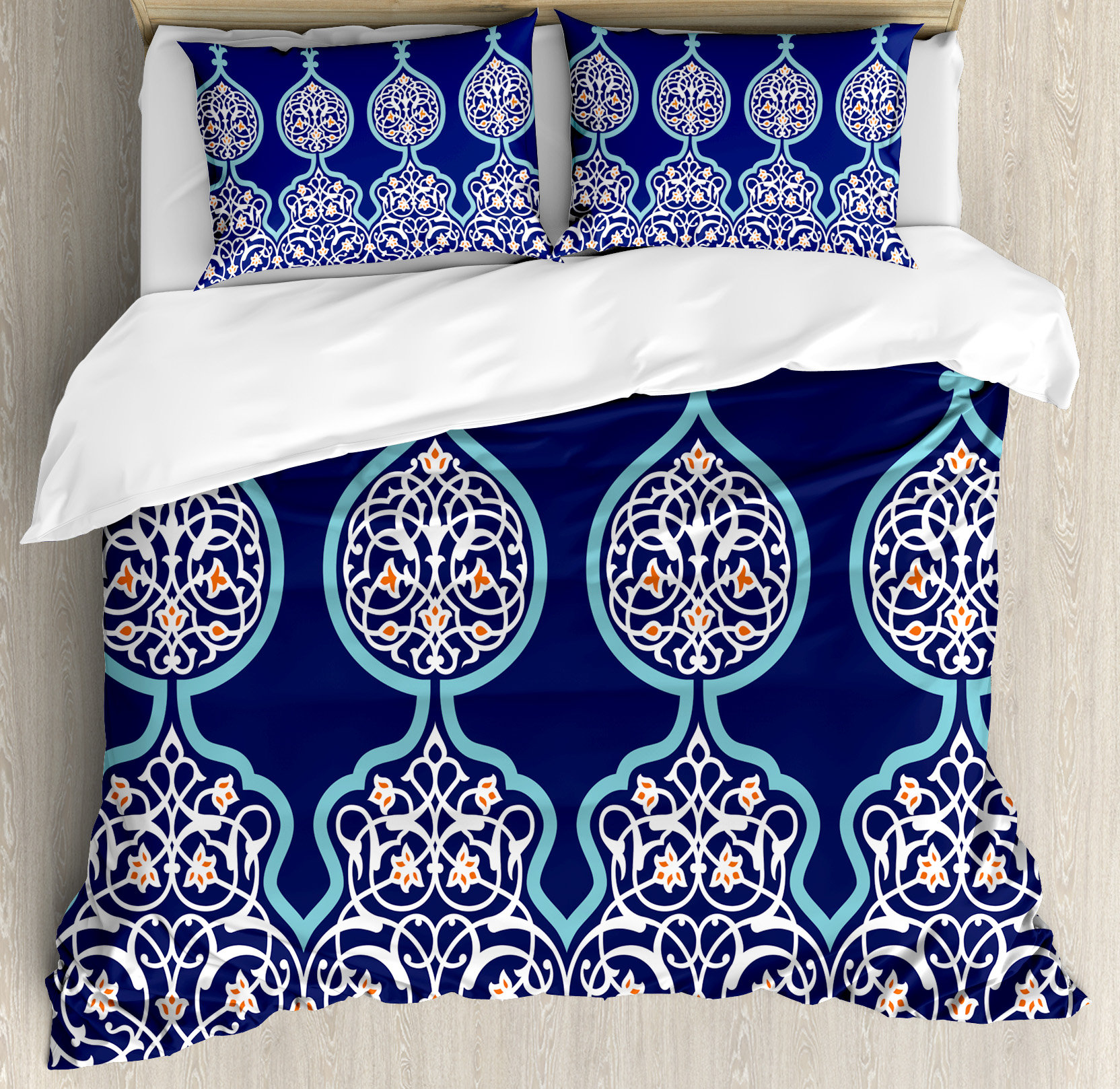 Ambesonne Moroccan Bohemian Style Duvet Cover Set Wayfair