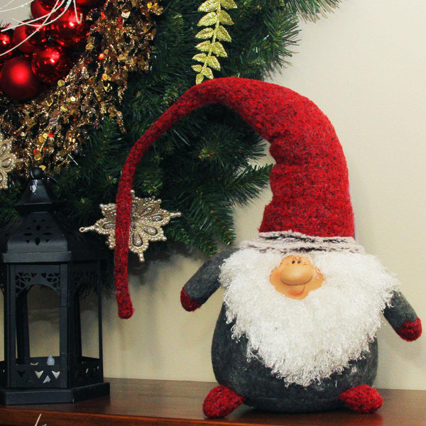 the holiday aisle plush nordic santa christmas gnome with bendable hat tabletop figure wayfair - Christmas Gnome the holiday aisle plush nordic santa christmas gnome with bendable hat tabletop figure wayfair - Christmas Gnome