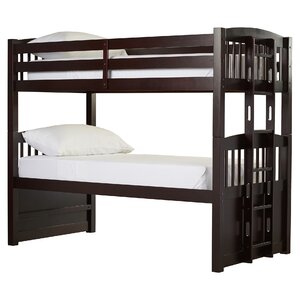Grier Hammond Twin over Twin Bunk Bed with Ladder