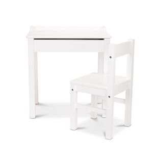 Viv Rae Cricklade Writing Desk With Hutch And Chair Set Wayfair