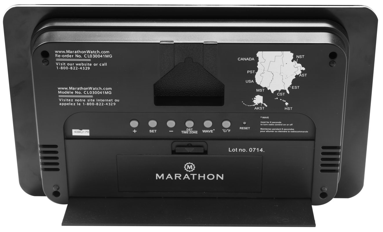 Marathon Watch Company Atomic SelfSetting/Adjusting Wall Clock w