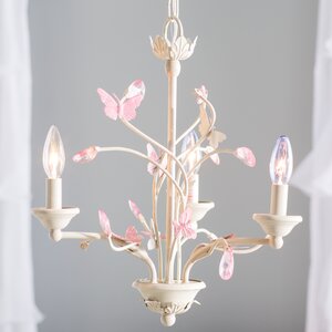 Zelie 3-Light Candle-Style Chandelier