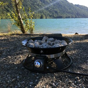 Cypress Steel Propane Fire Pit