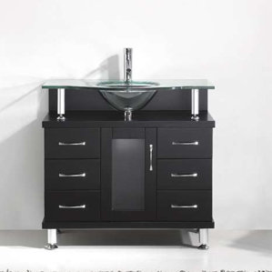 Bathroom Vanity Glass Top glass top bathroom vanity | wayfair Bathroom Vanity Glass Top glass top bathroom vanity | wayfair
