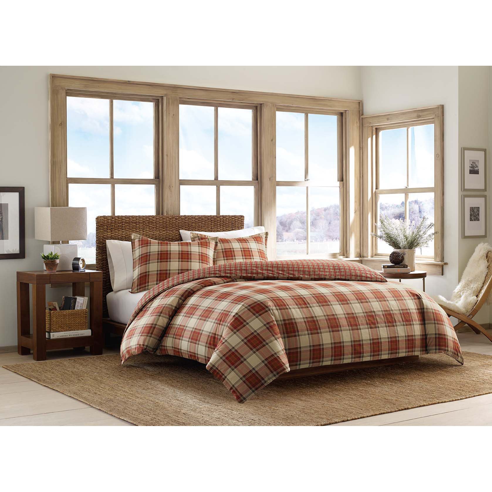 Eddie Bauer Edgewood 3 Piece Reversible Comforter Set & Reviews Wayfair