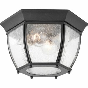 Triplehorn 2-Light Traditional Flush Mount