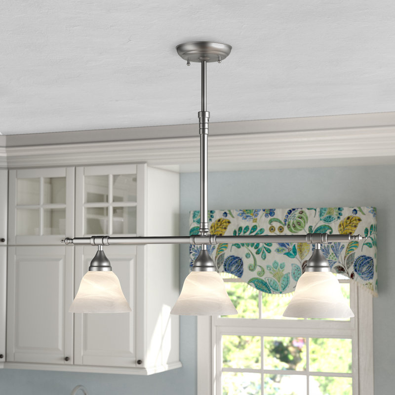 Gurney 3 Light Kitchen Island Pendant Reviews Birch Lane