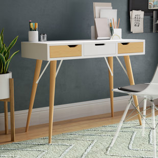 Mid Century Modern Makeup Vanities You Ll Love Wayfair Kinsley Console Vanity With Mirror