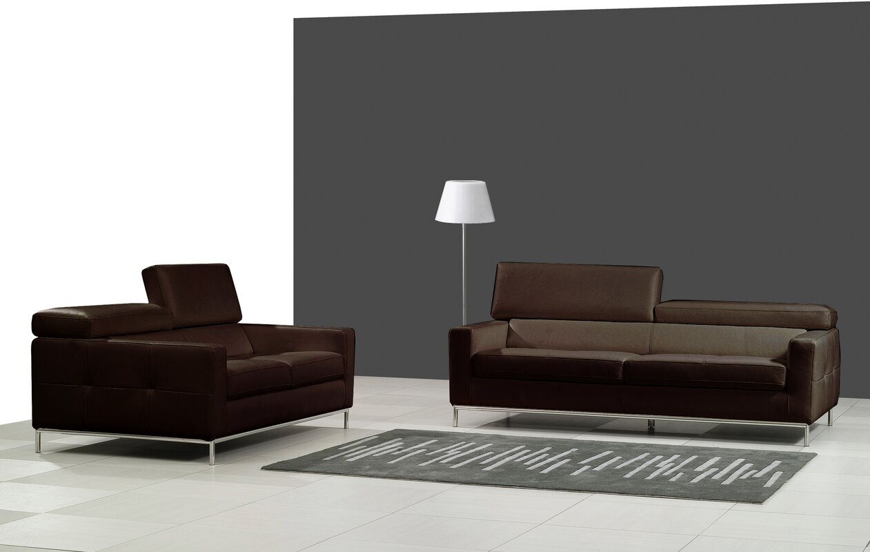 alison fournture company leather sofa