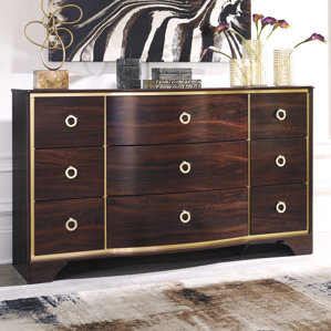 Bevis 9 Drawer Dresser by Willa Arlo Interiors