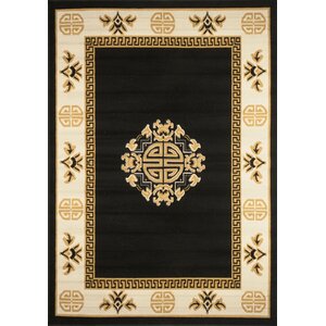 Modena Black Area Rug