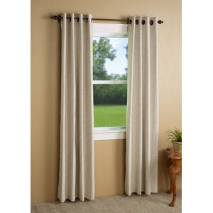 Richmond Solid Blackout Thermal Grommet Single Curtain Panel