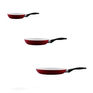 3 Piece Ceramic Non-Stick Frying Pan Set