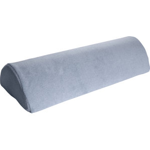 4-in-1 Soft Half Moon Bolster Memory Foam Neck Pillow by Deluxe Comfort