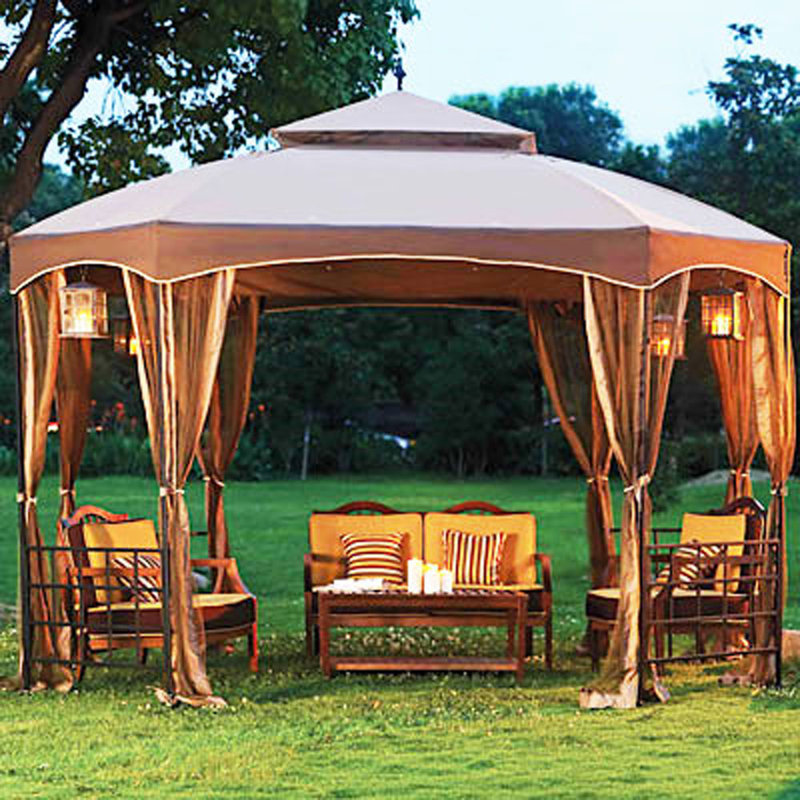 Garden Winds Sienna Octagon Gazebo Replacement Canopy Wayfair