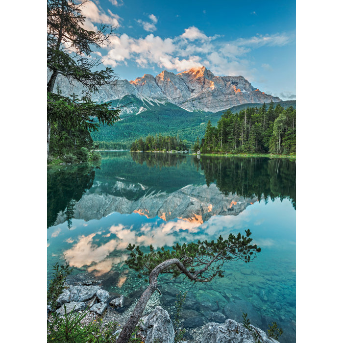 Mirror Lake 4 Piece Wallpaper Panel Set