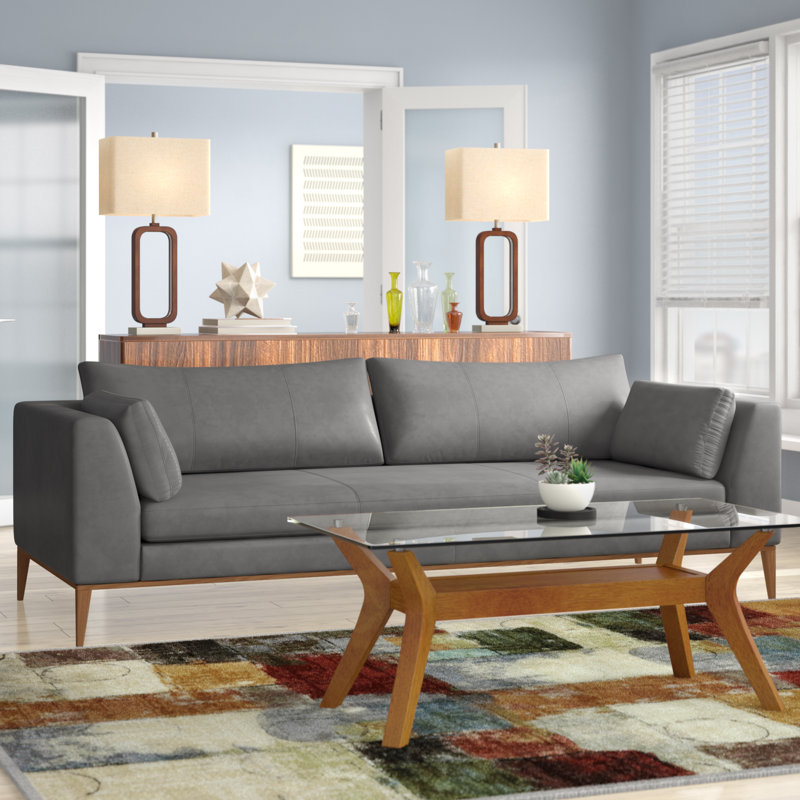 Reid Leather Sofa