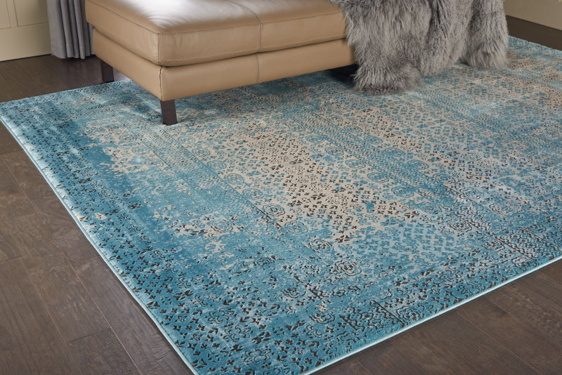 Saliba Blue Area Rug & Reviews AllModern