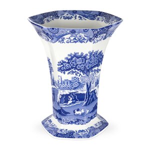 Blue Italian Table Vase