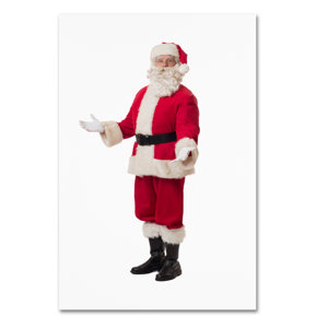 'Santa II - 14013' Photographic Print on Wrapped Canvas