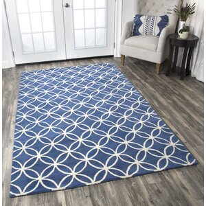 Kenzie Navy & Parchment Rug