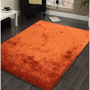 Amore Hand-Tufted Rust Area Rug