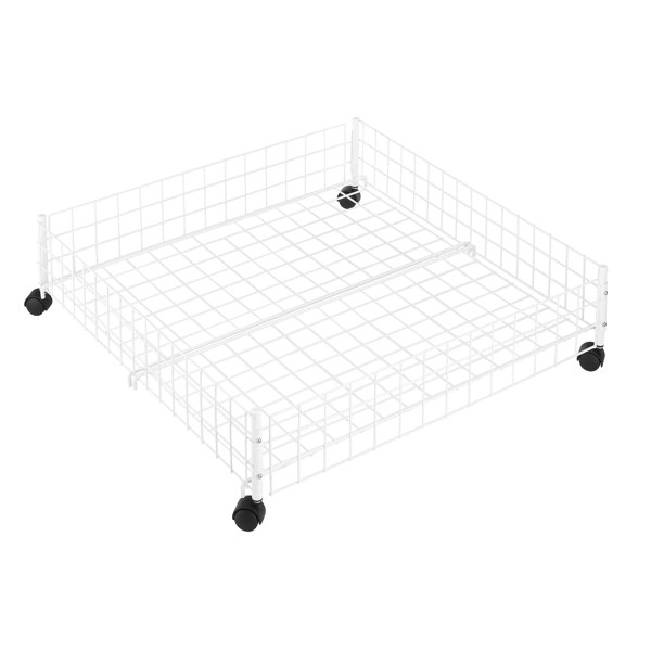 Whitmor, Inc Rolling Underbed Cart & Reviews Wayfair