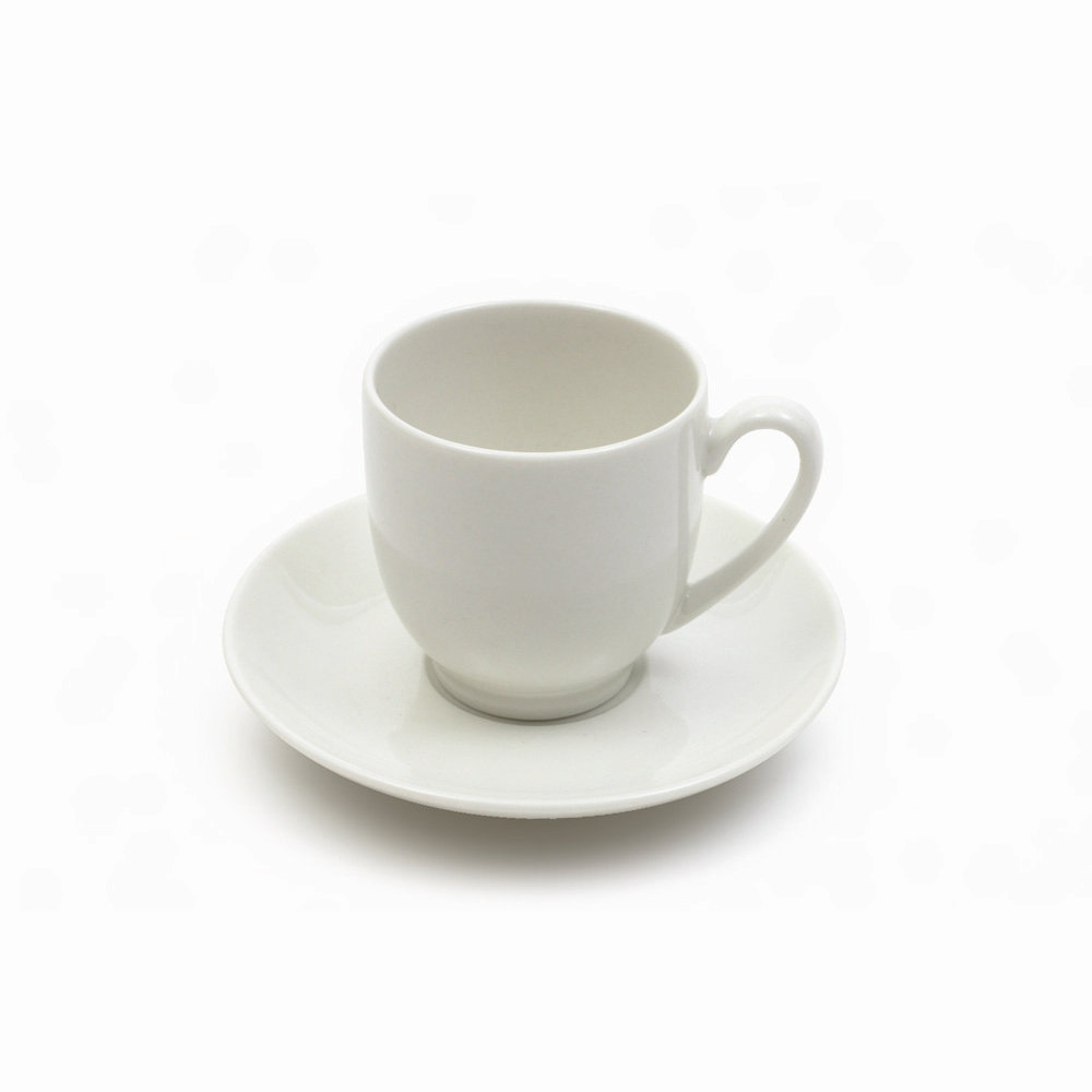 White Cup And Saucer Wayfair White Basics 2 Oz Cup And Saucer Set Of 6