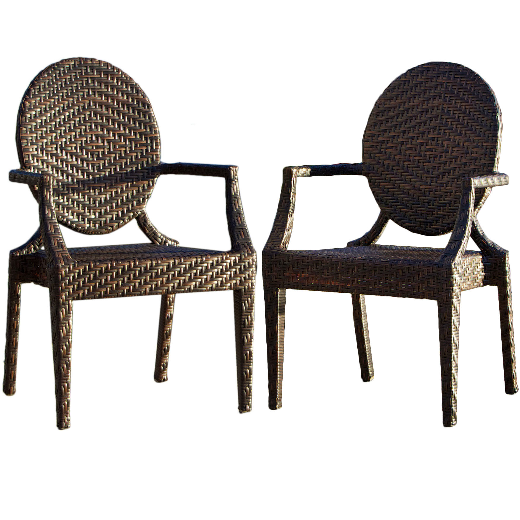 Home Loft Concepts Giesel PE Wicker Outdoor Chair & Reviews Wayfair