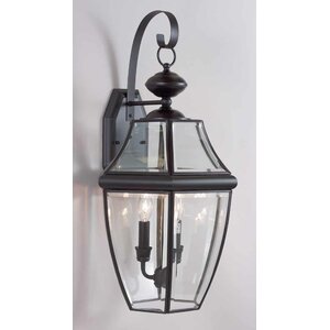 3-Light Outdoor Wall Lantern