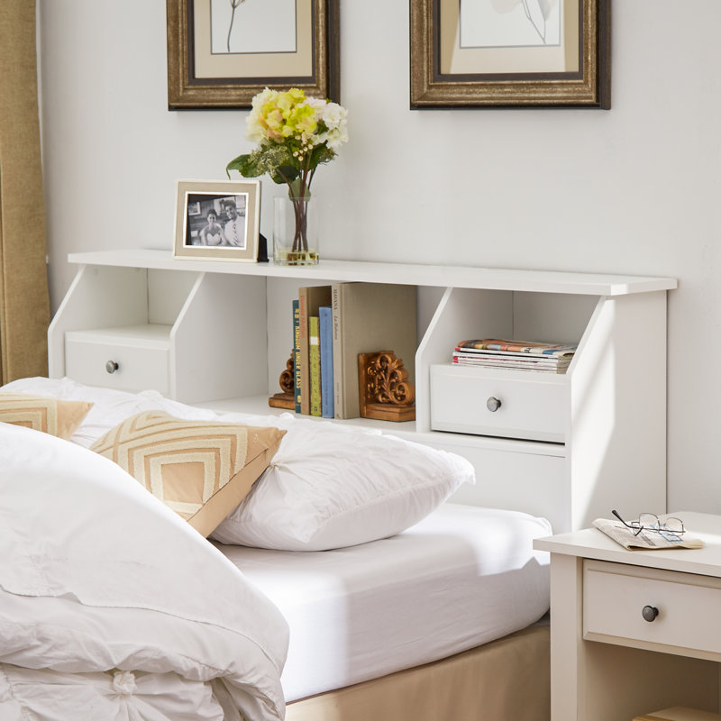 Andover Mills Revere Bookcase Headboard Reviews Wayfair Revere Bookcase Headboard