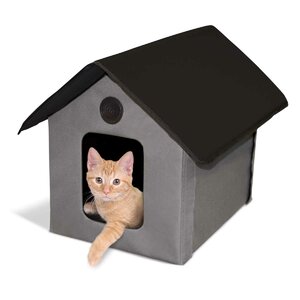 Outdoor Heated Barn Cat House