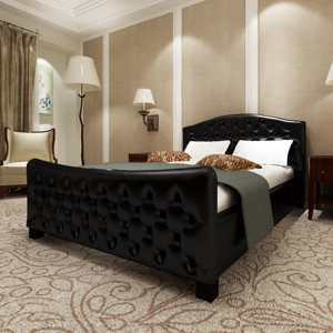 Polsterbett, 140 x 200 cm von dCor design