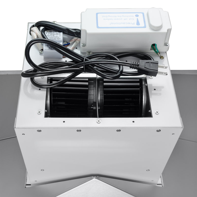 AKDY 36" 400 CFM Convertible Island Range Hood & Reviews Wayfair