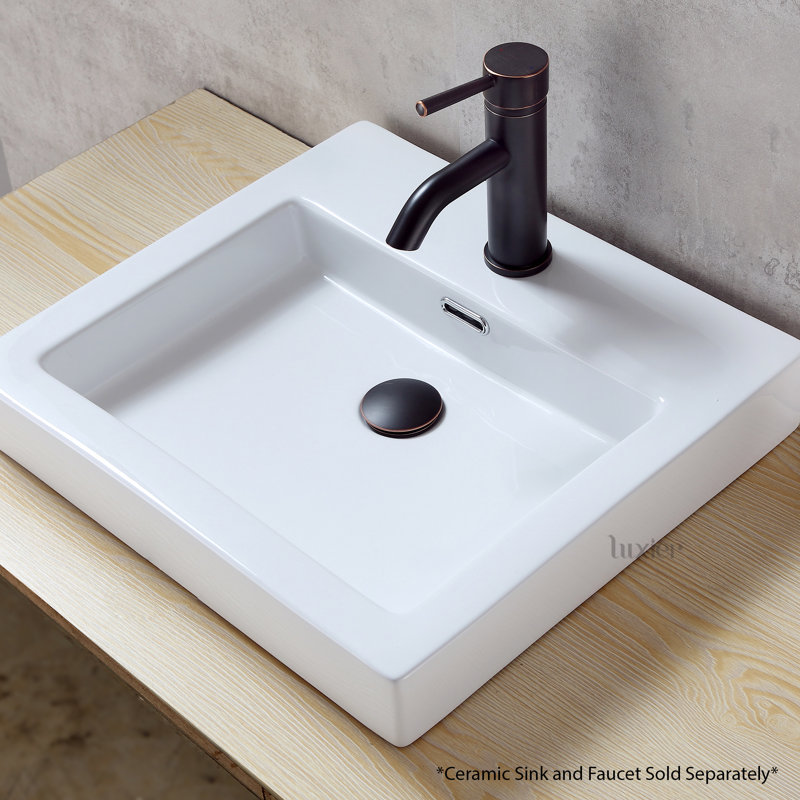 Luxier Faucet Vessel 1 625 Pop Up Bathroom Sink Drain With Overflow Faucet Vessel 1 625 Pop Up Bathroom Sink Drain With Overflow