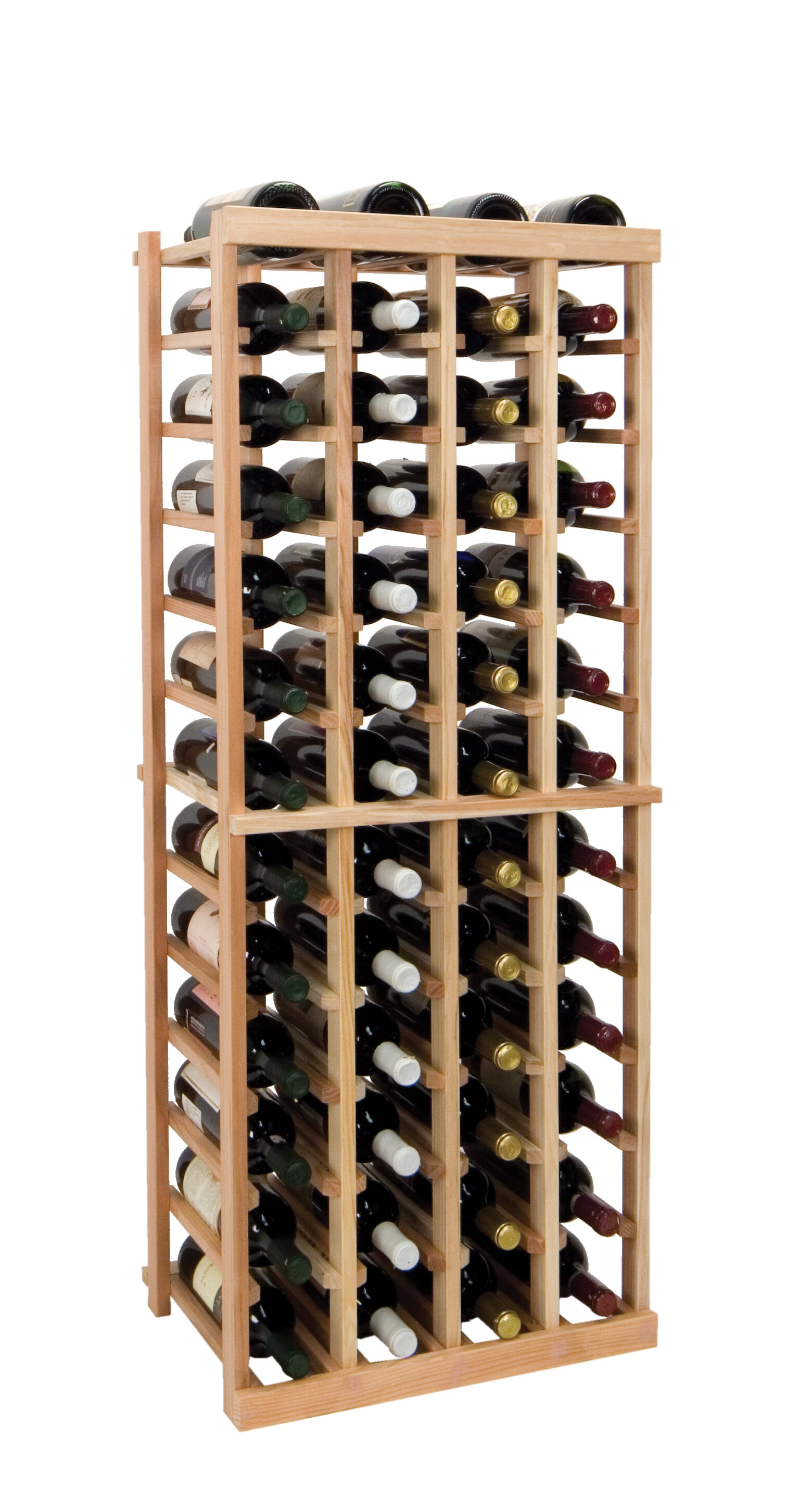 Wine Cellar Vintner Series 52 Bottle Floor Wine Rack & Reviews | Wayfair