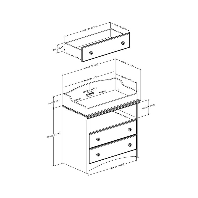 Angel Changing Table