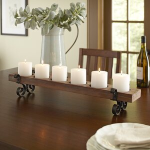 Plank Candleholder