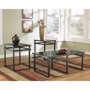 Hailie 3 Piece Coffee Table Set