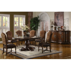 Burgundy Dining Table by Eastern Legends