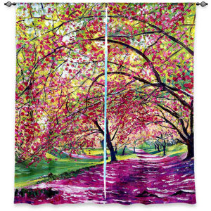 Calina David Lloyd Glover's Lazy Afternoon Central Park Room Darkening Curtain Panels (Set of 2)