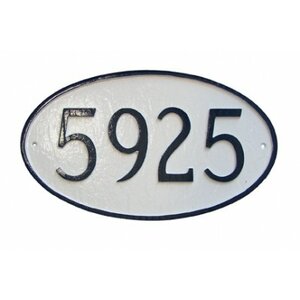 1-Line Address Plaque