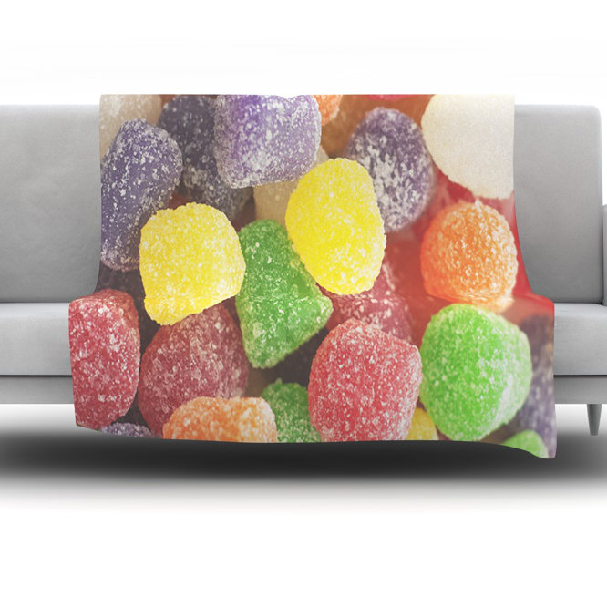 KESS InHouse I Want Gum Drops Throw Blanket Wayfair