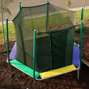 12 ft. Hexagon Trampoline with Enclosure