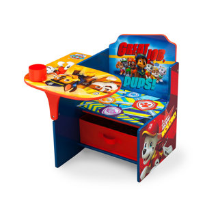 Nick Jr. PAW Patrol Kids Desk Chair with Storage Compartment