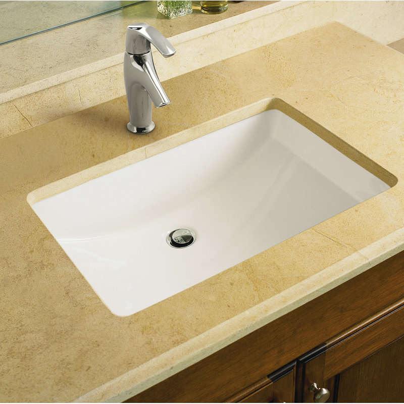 Toto Rectangular Undermount Bathroom Sink Zef Jam