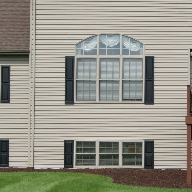 Alpha Shutters Exterior 15" x 63" Raised Panel Shutter & Reviews Wayfair