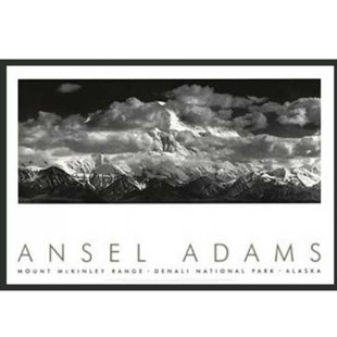 Ansel Adams Prints You Ll Love Wayfair Range Clouds By Ansel Adams Framed Photographic Print