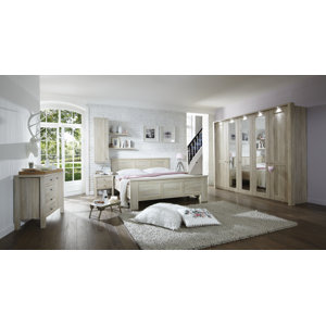 Anpassbares Schlafzimmer-Set Bergamo, 180 x 200 ..